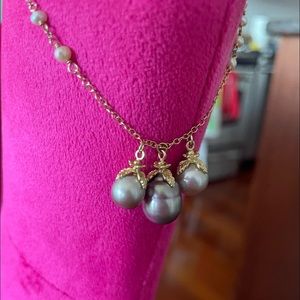 Tahitian Pearl Necklace - Custom one of a kind